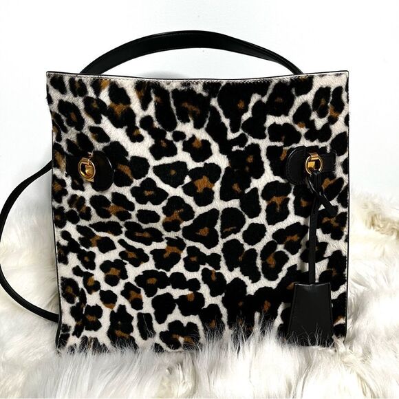 Tory Burch Lee Radziwill leopard bag - Picture 3 of 10